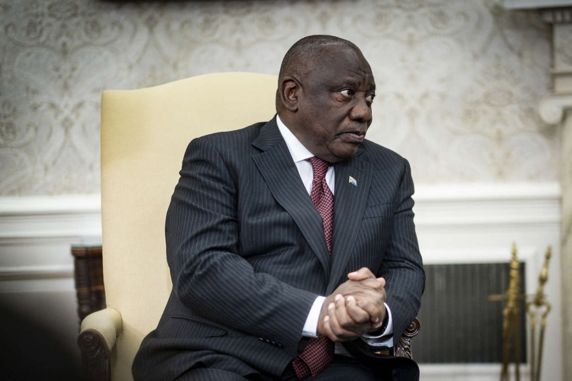 Le président Cyril Ramaphosa dénonce les financements pour la guerre au détriment de l'Afrique